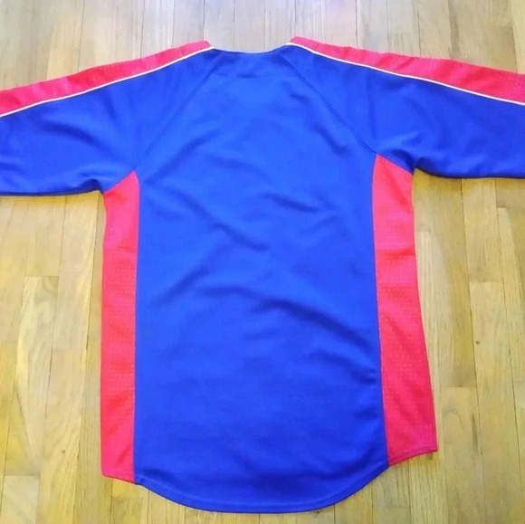 Vintage MLB Dynasty Chicago Cubs Jersey Blue Size Medium - Picture 2 of 7